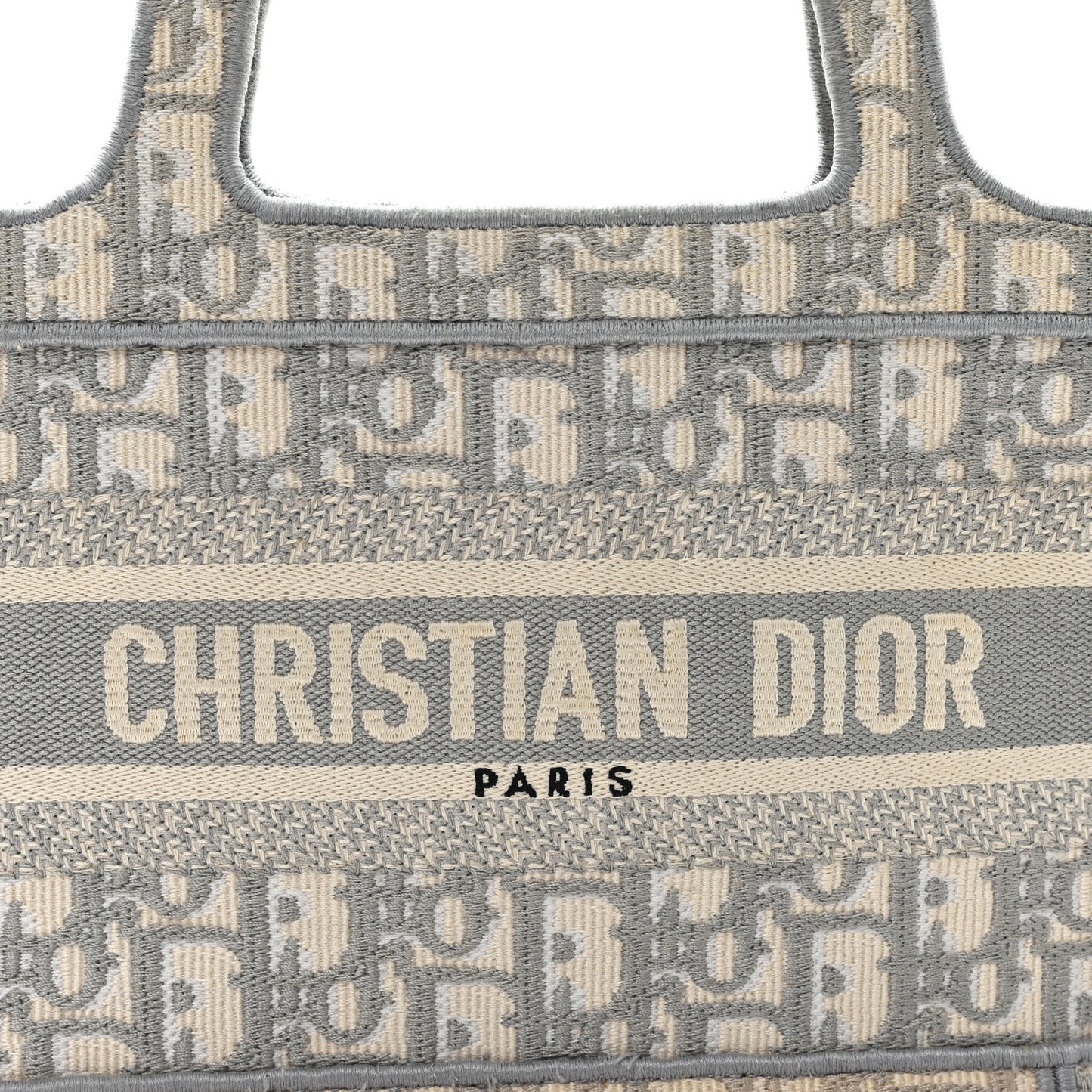 Oblique Mini Book Tote Grey Multicolor