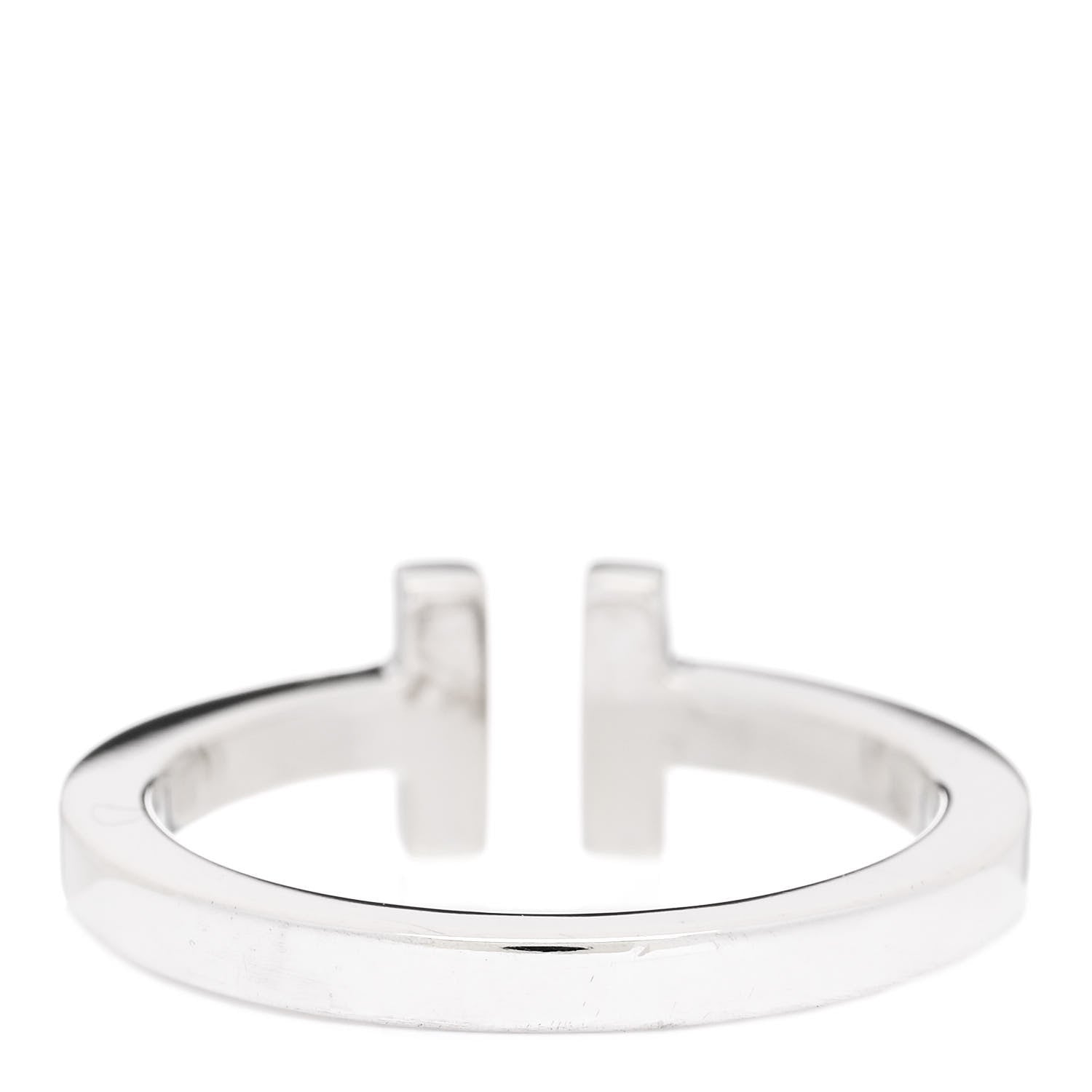 Tiffany Sterling Silver T Square Ring 62 10 3 of 4