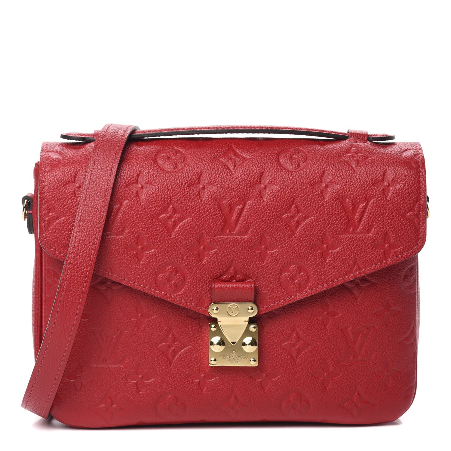 Louis Vuitton Empreinte Pochette Metis Scarlet 1 of 11