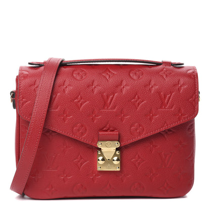 Louis Vuitton Empreinte Pochette Metis Scarlet 1 of 11