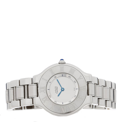 Cartier Stainless Steel 31mm Must De 21 Quartz Watch 2 of 4
