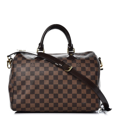 Louis Vuitton Damier Ebene Speedy Bandouliere 30 1 of 18