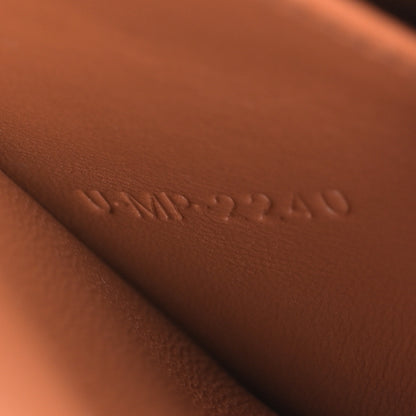 Celine Textile Natural Calfskin Teen Classic Box Flap Bag Navy Tan 7 of 12