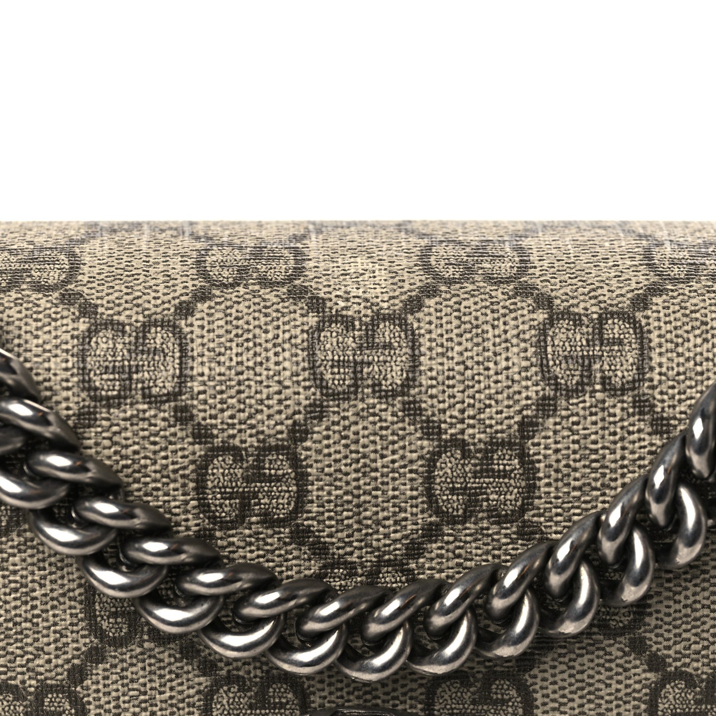 GG Supreme Monogram Mini Dionysus Shoulder Bag Black