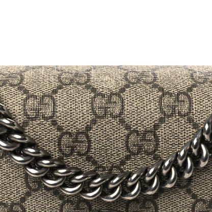 Gucci GG Supreme Monogram Mini Dionysus Shoulder Bag Black 10 of 10