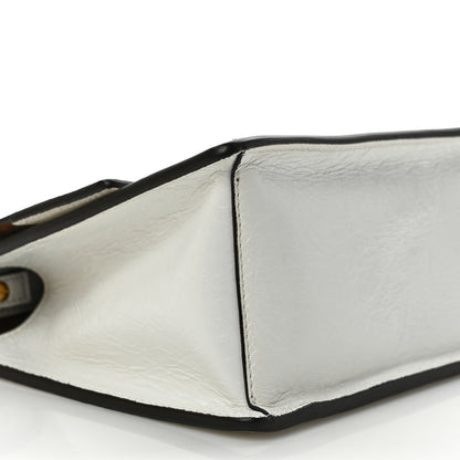 Fendi Agnello Old Shine Small Kan U Shoulder Bag White 8 of 9