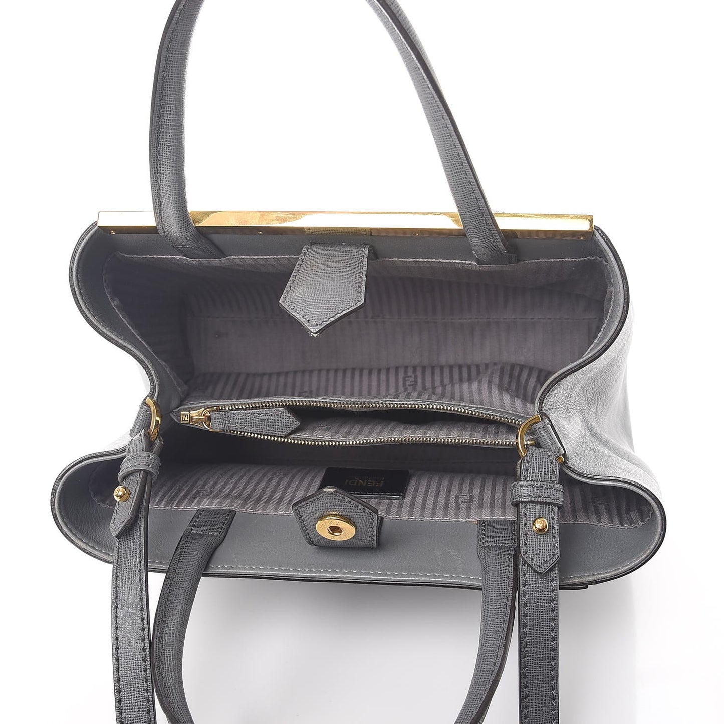 Vitello Elite Petite 2Jours Tote Grigio Grigio Chiaro
