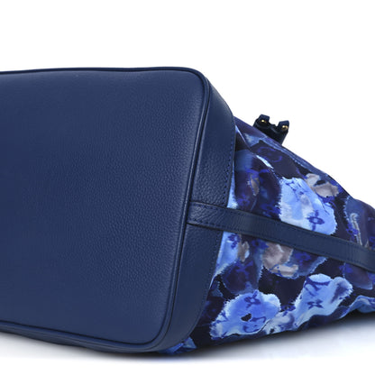 Louis Vuitton Nylon Monogram Ikat Noefull MM Grand Blue 9 of 9