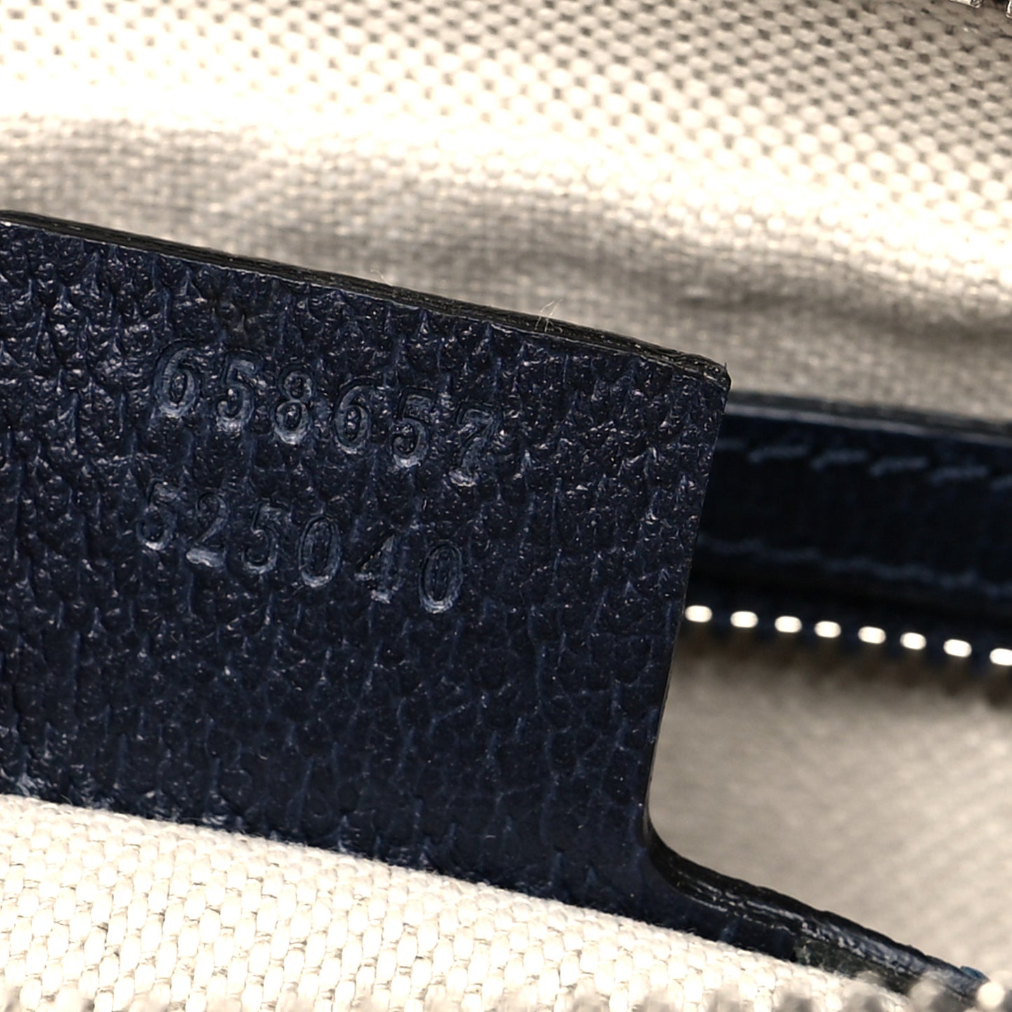 Monogram Multicolor Textured Calfskin Retro Interlocking G Belt Bag Light Blue