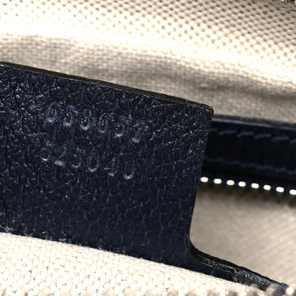 Gucci Monogram Multicolor Textured Calfskin Retro Interlocking G Belt Bag Light Blue 6 of 8