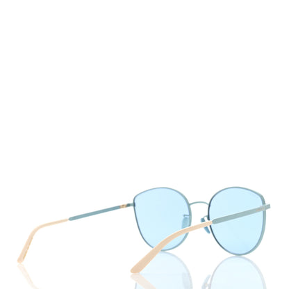 Gucci Metal Cat Eye GG0807SA Sunglasses Pale Blue 4 of 8