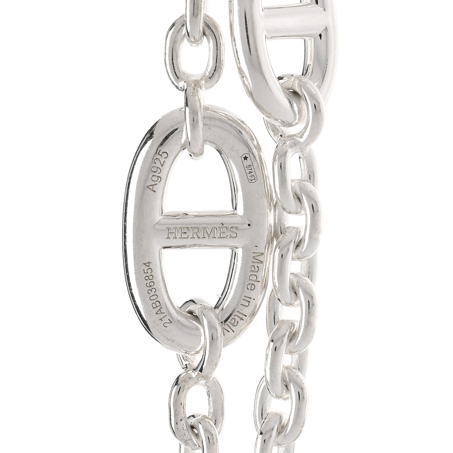 Sterling Silver Farandole Necklace 80