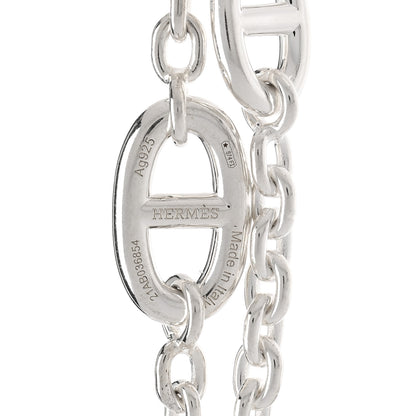 Hermes Sterling Silver Farandole Necklace 80 4 of 9