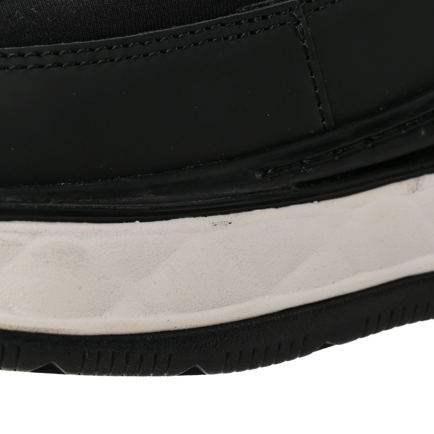 Chanel Velvet Calfskin Mixed Fibers CC Sneakers 38.5 Black 12 of 13