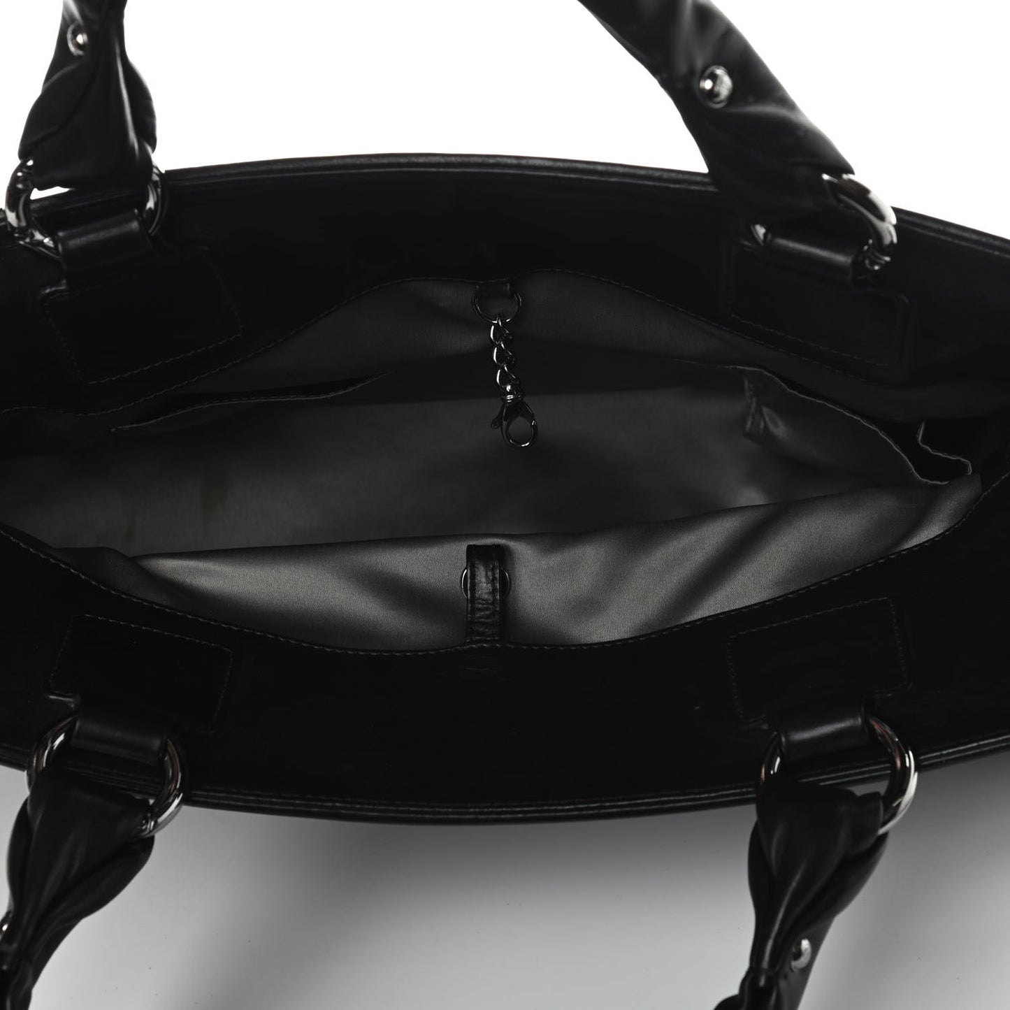 Lambskin East West Soho Shopper Black