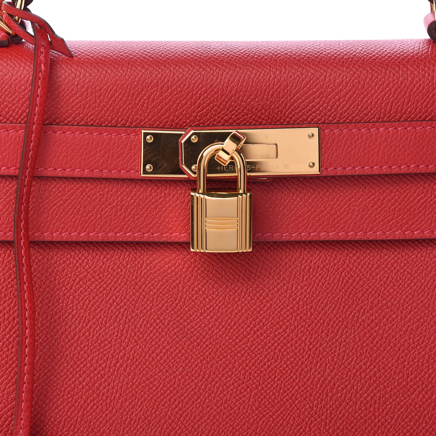 Epsom Kelly Sellier 28 Rouge Casaque