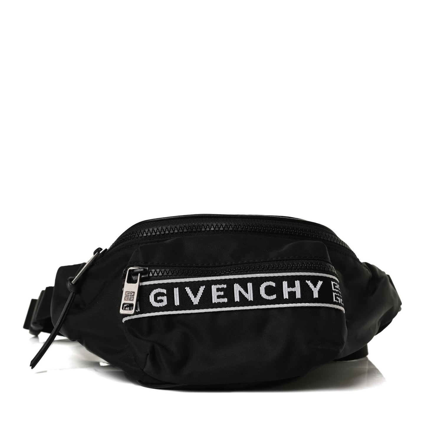 Nylon Light 3 Bum Bag Black White