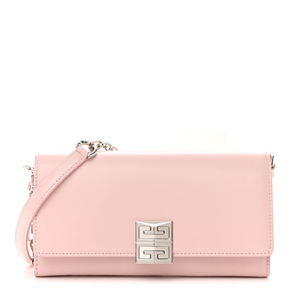 Givenchy Box Calfskin 4G Wallet on Chain Pale Pink 1 of 15