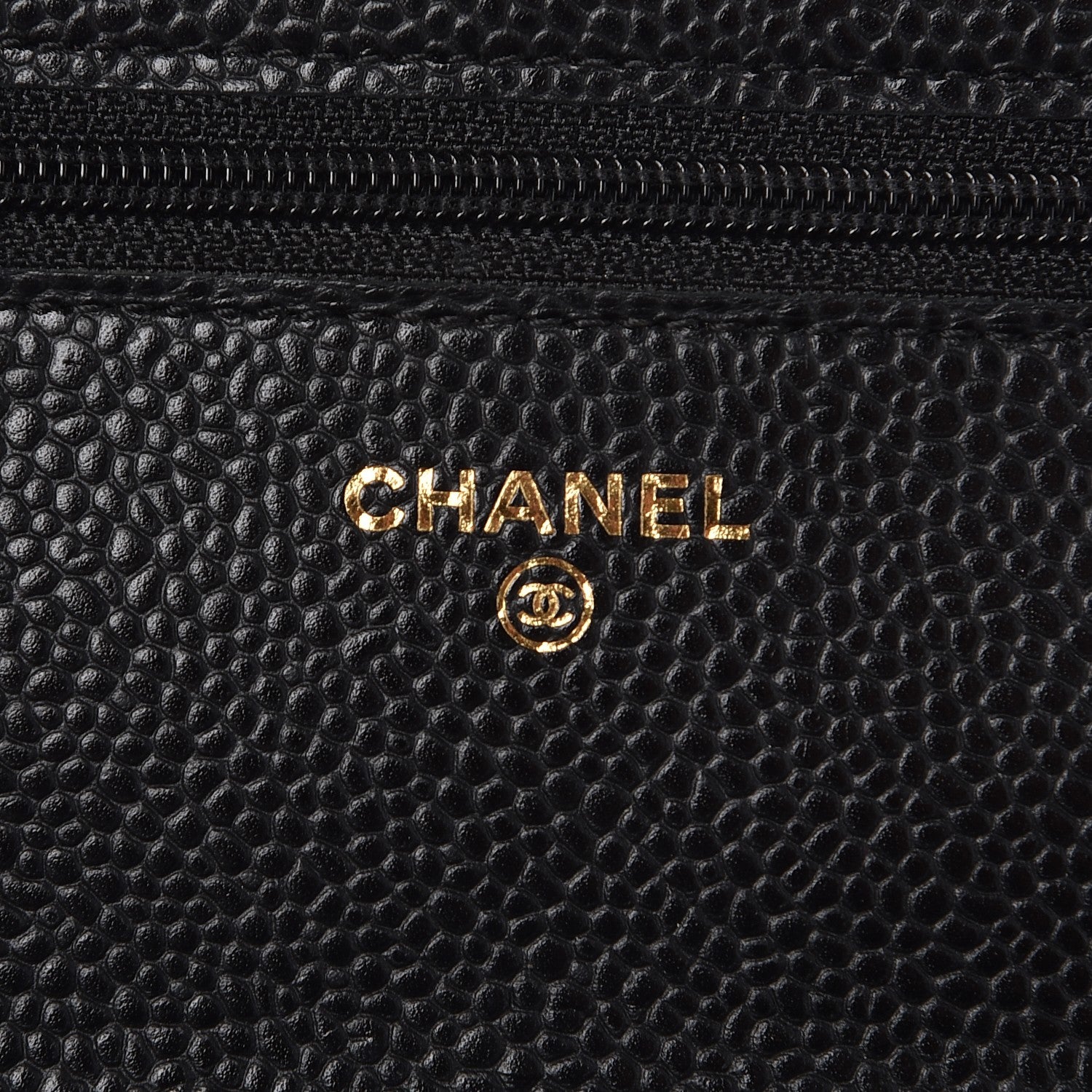 Chanel Caviar Quilted Wallet On Chain WOC Black 6 of 9