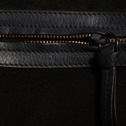 Celine Supple Calfskin Medium Phantom Luggage Black 6 of 8