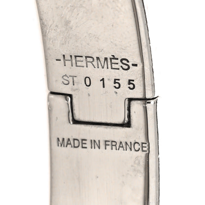 Hermes Enamel Narrow Clic Clac H Bracelet PM Black 5 of 5