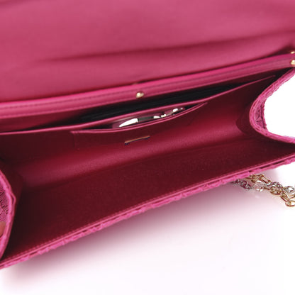 Dolce & Gabbana Lace Miss Bonita Evening Pochette Fuxia 4 of 8