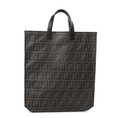 Fendi Zucca Spalmati Shopping Tote Tobacco 1 of 8
