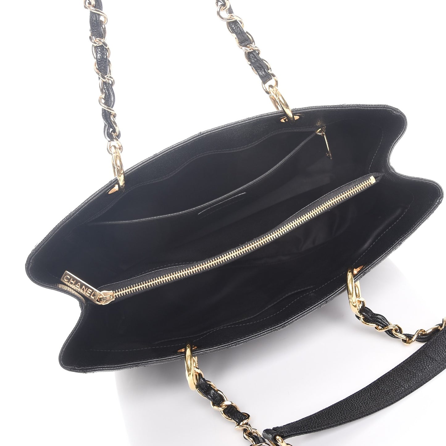 Caviar Grand Shopping Tote GST Black
