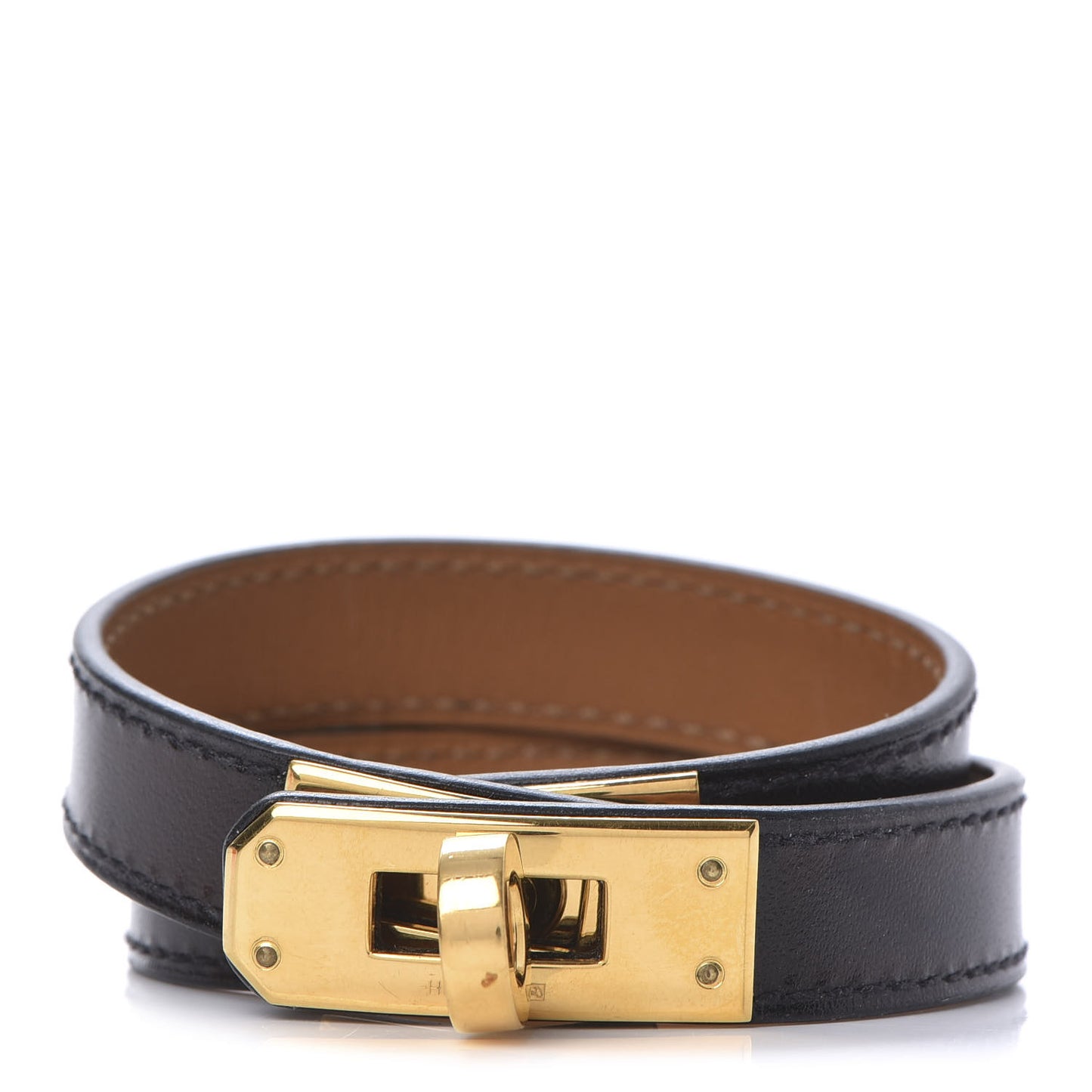 Box Kelly Double Tour Bracelet S Black