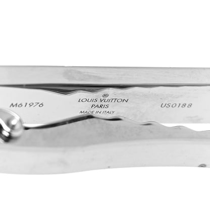 Louis Vuitton Damier Tie Clip Silver 3 of 3