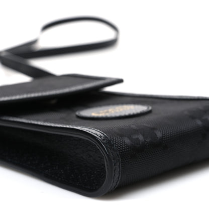 Gucci Econyl Nylon Monogram Off The Grid Crossbody Bag Black 9 of 11