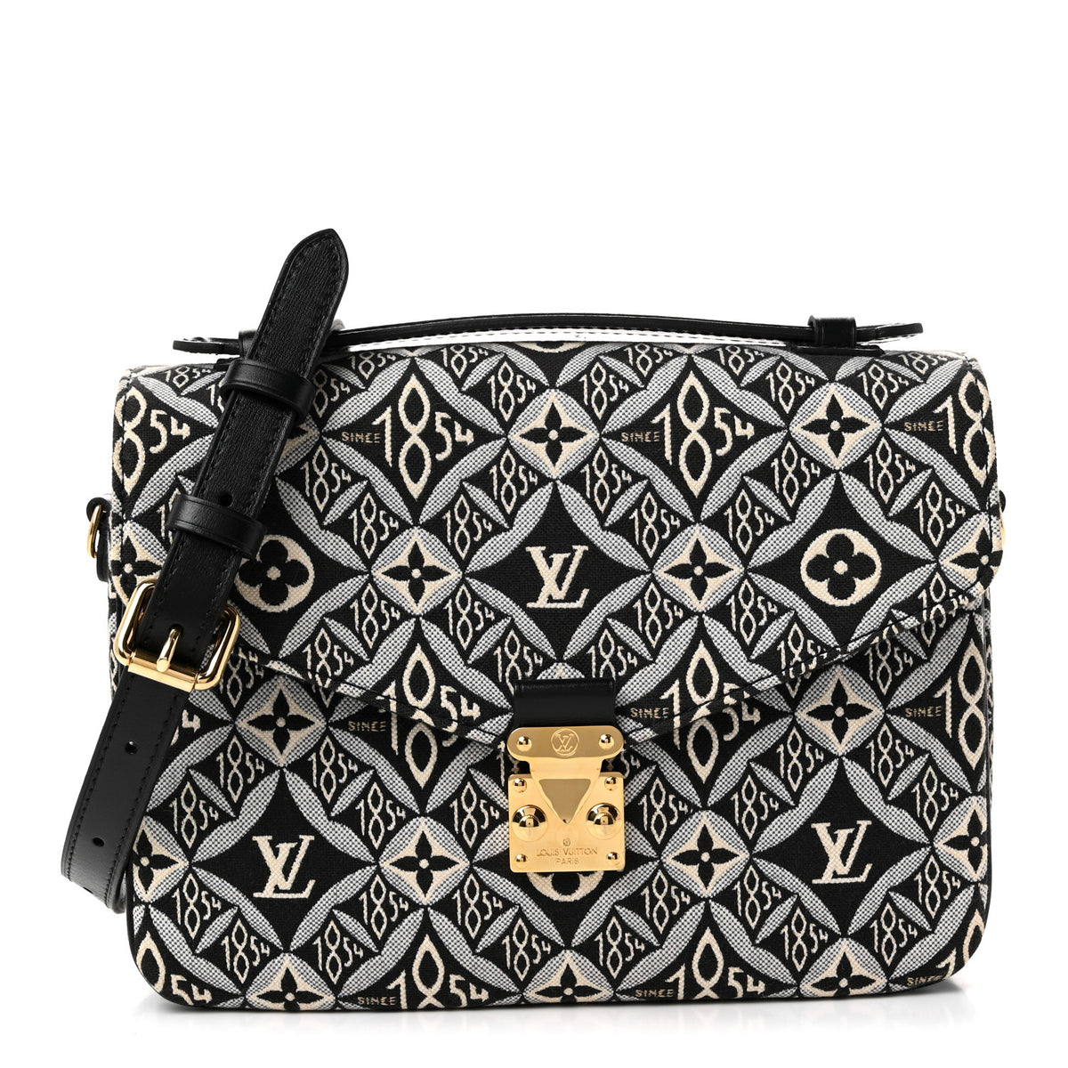 Louis Vuitton Jacquard Since 1854 Pochette Metis Grey 1 of 8