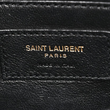Saint Laurent Smooth Calfskin Small East Side Tote Midnight Blue 7 of 13