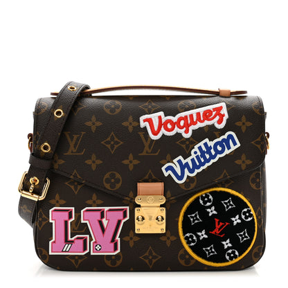 Louis Vuitton Monogram Patches Pochette Metis 1 of 9
