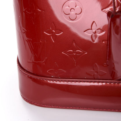 Louis Vuitton Vernis Alma GM Pomme D'Amour 8 of 18