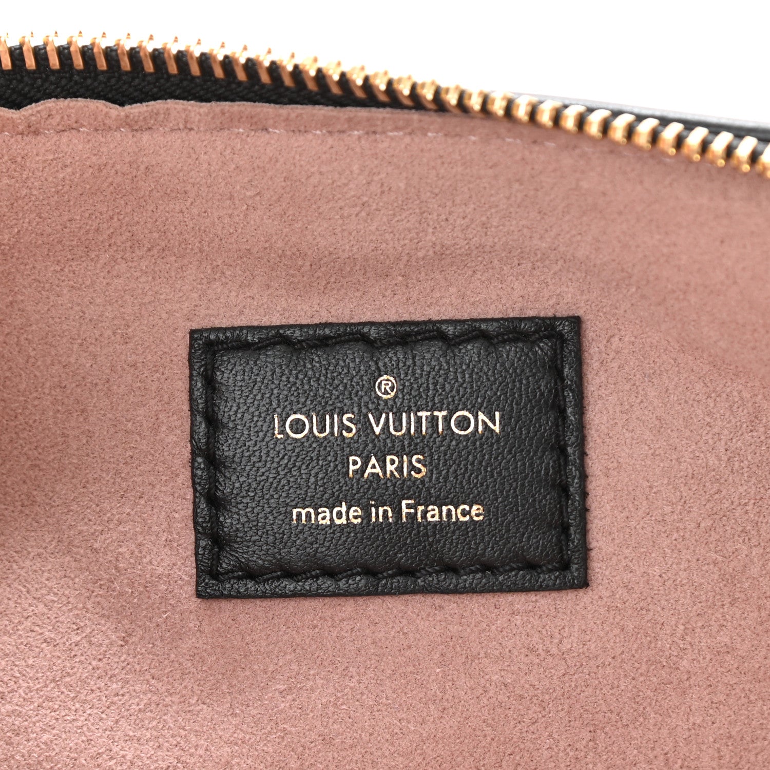 Louis Vuitton Lambskin Embossed Monogram Coussin PM Black 6 of 7
