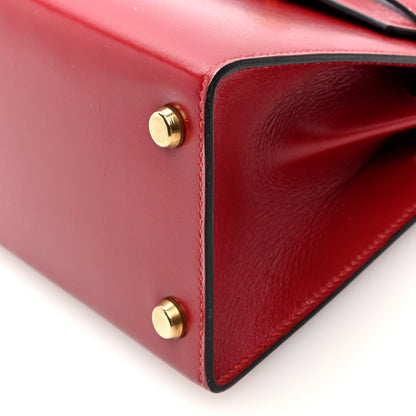 Hermes Box Mini Kelly Sellier 20 Rouge Vif 10 of 12
