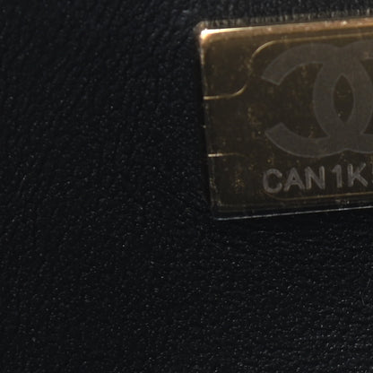 Chanel Lambskin Quilted Small Double Flap Black 6 of 8