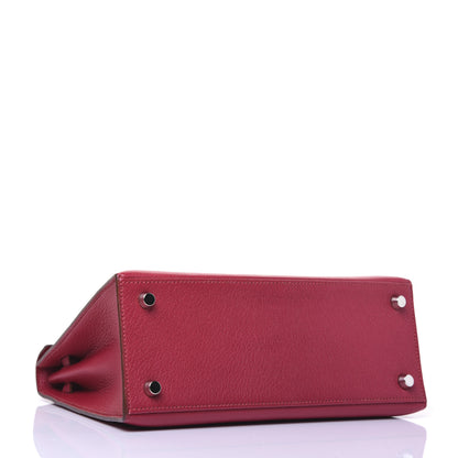 Hermes Chevre Kelly Sellier 25 Framboise 5 of 42