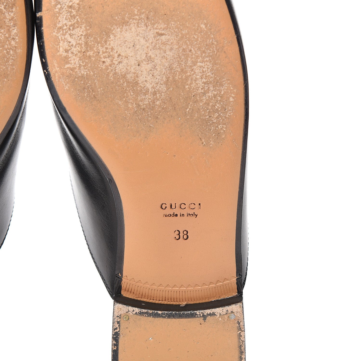 Gucci Calfskin Womens Princetown Slippers 38 Black 6 of 9
