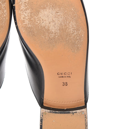 Gucci Calfskin Womens Princetown Slippers 38 Black 6 of 9