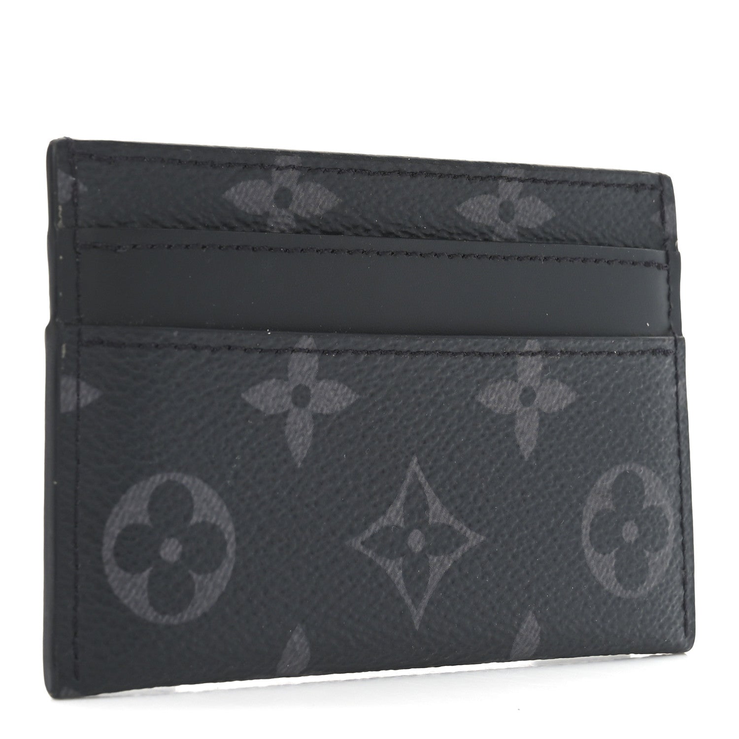 Louis Vuitton Monogram Eclipse Porte-Cartes Double Card Holder 3 of 6