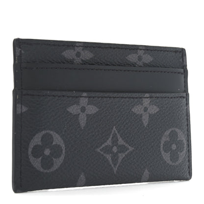 Louis Vuitton Monogram Eclipse Porte-Cartes Double Card Holder 3 of 6