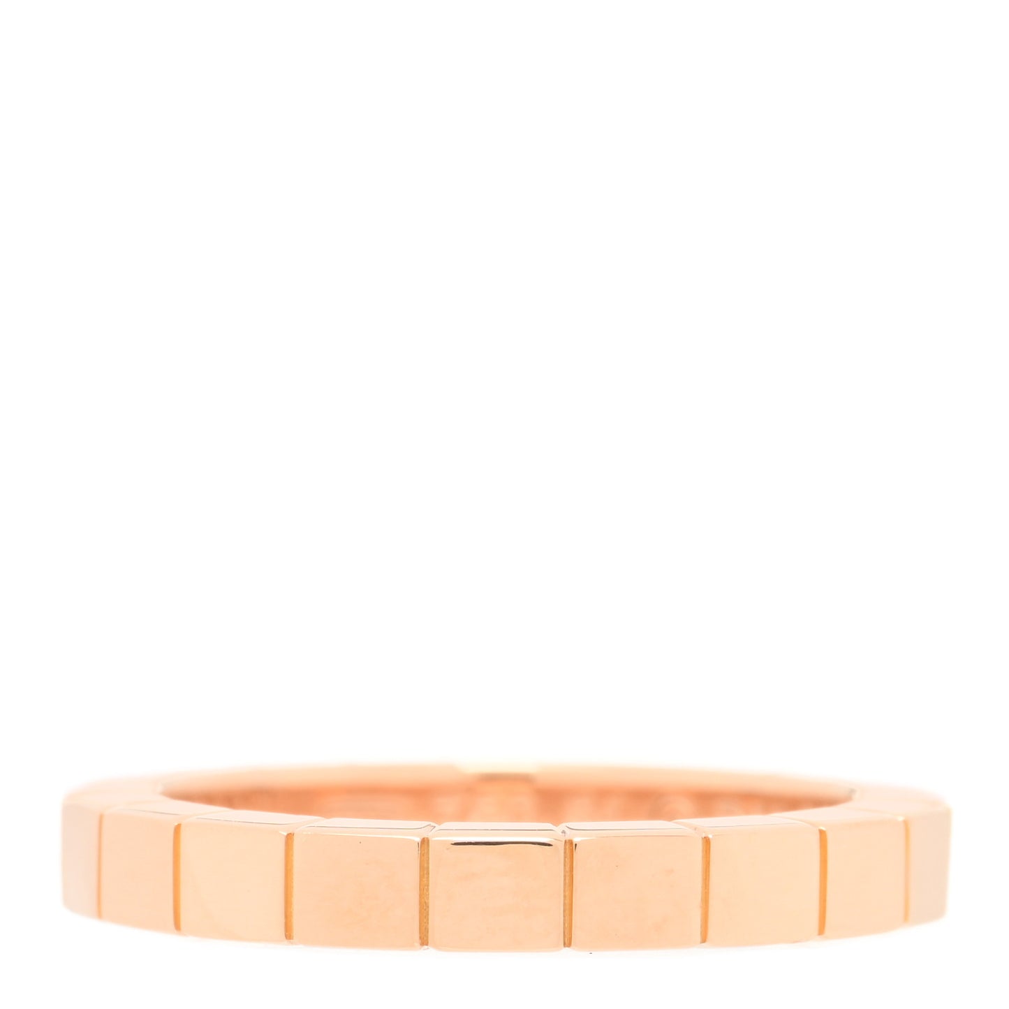 18K Pink Gold Lanieres Ring 51 5.75