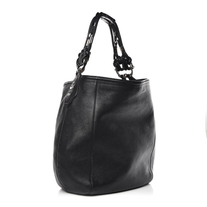 Gucci Calfskin Large Techno Horsebit Hobo Black 3 of 25