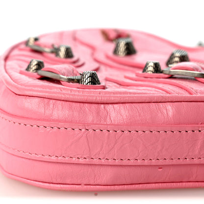 Balenciaga Agneau Arena Mini Le Cagole Heart Bag Sweet Pink 9 of 10