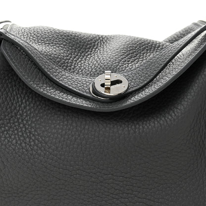 Hermes Taurillon Clemence Lindy 26 Ardoise 8 of 10
