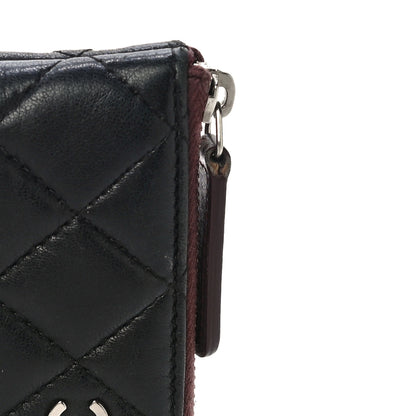 Chanel Lambskin Quilted Small Cosmetic Case Black 11 of 12