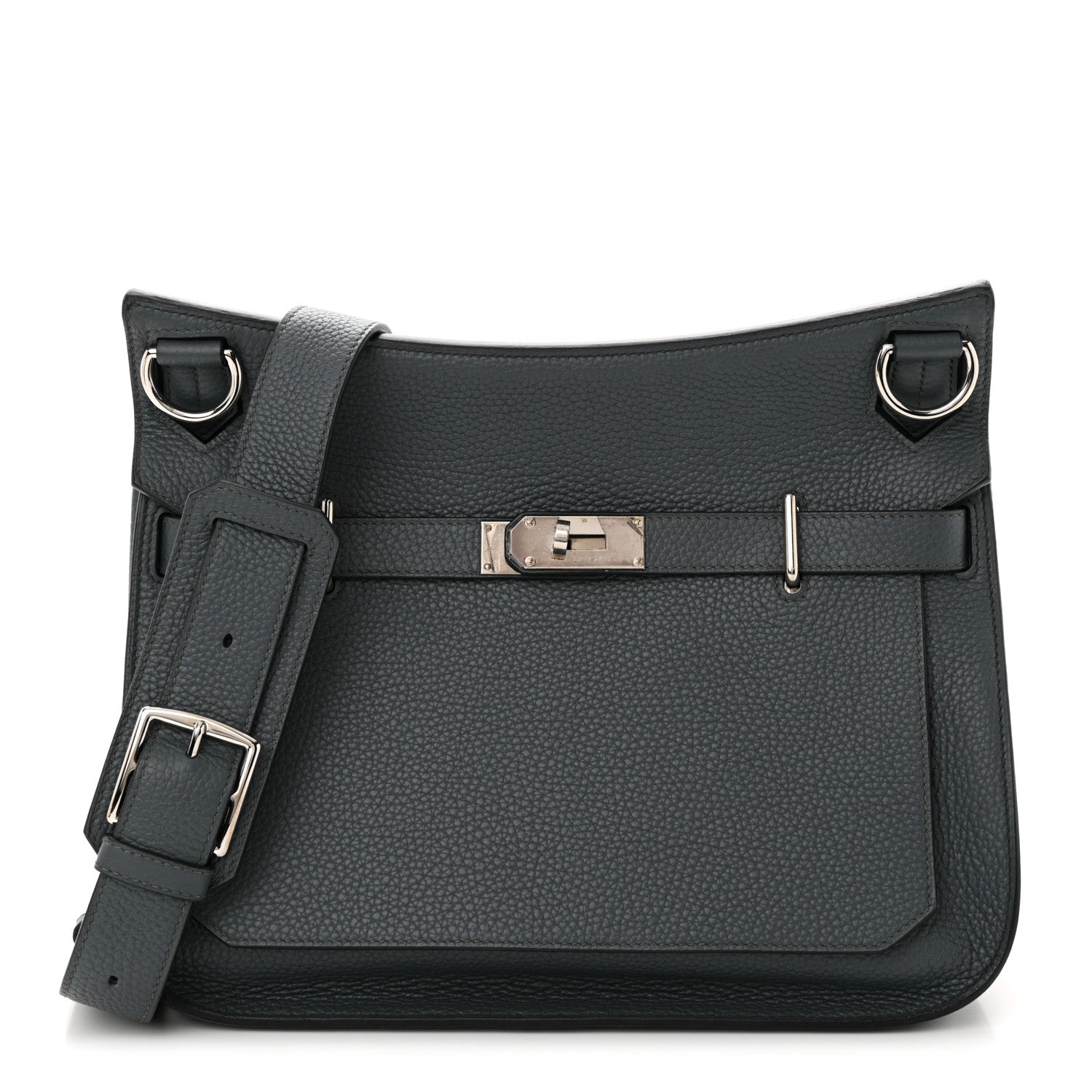 Hermes Taurillon Clemence Jypsiere 31 Bleu Ocean 1 of 11