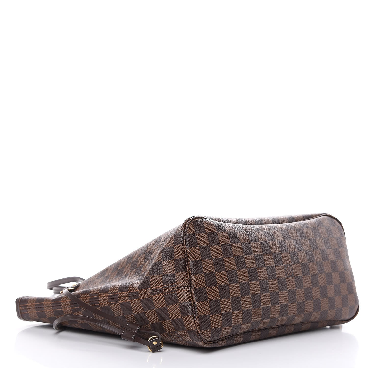 Louis Vuitton Damier Ebene Neo Neverfull MM Rose Ballerine 4 of 11
